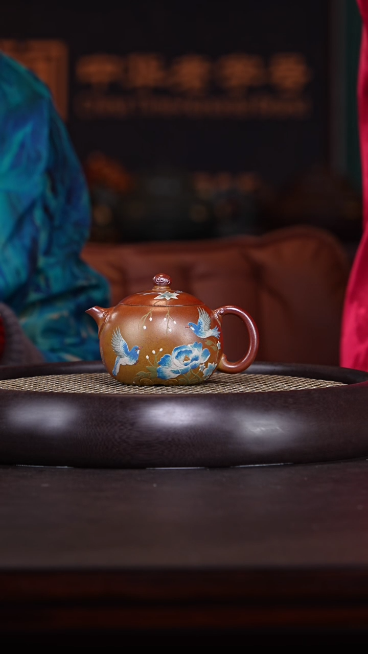 【闪购商品】紫砂茶壶杨建英31-56 红金砂西施