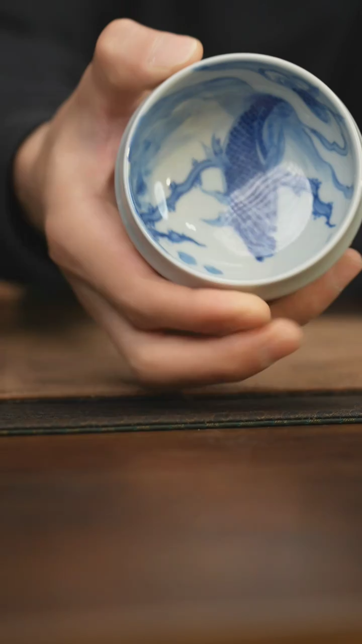 【闪购商品】杯柴窑青花破价福利