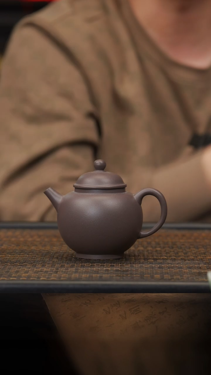 【闪购商品】紫砂茶壶49空山造器LJJ  天青/具轮