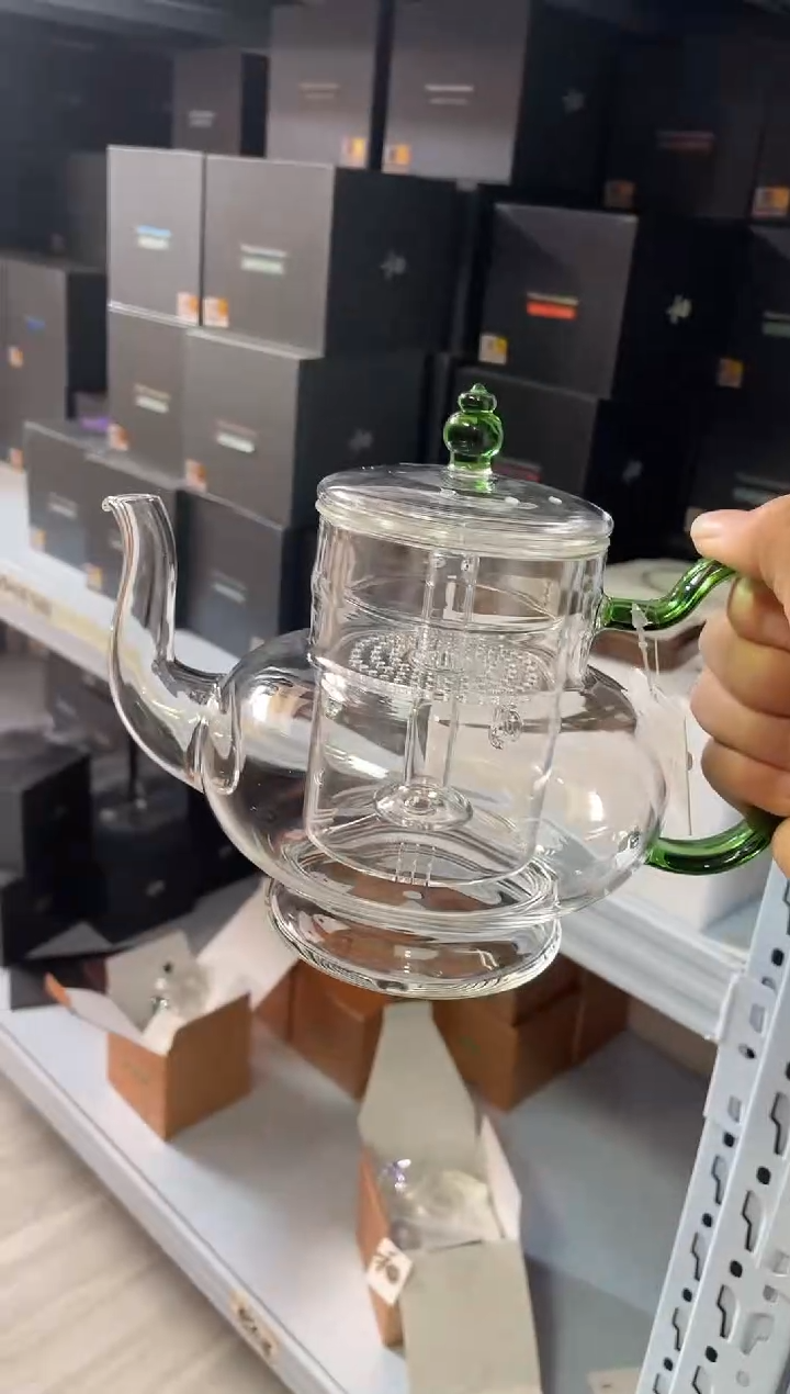 【闪购商品】晶彩/宫灯壶/湖绿色
