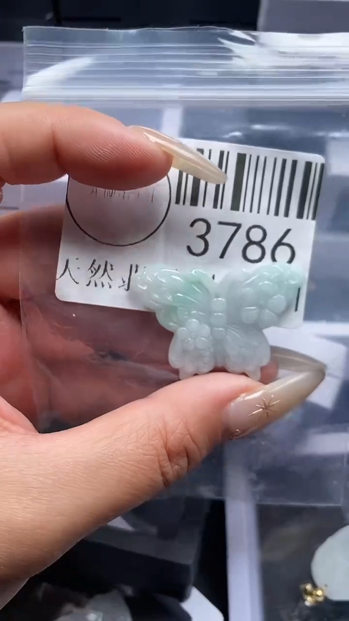 颈饰未镶嵌翡翠3786