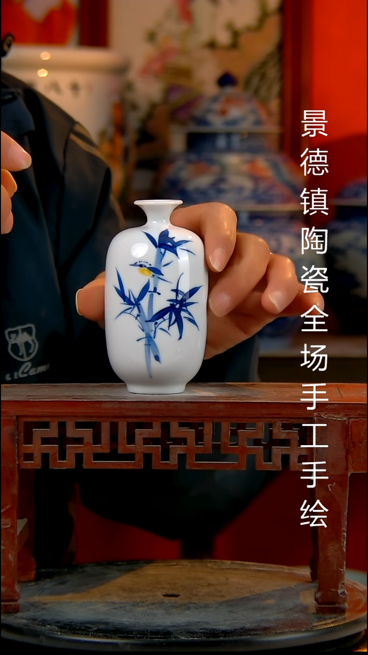 摆件陶瓷景德镇陶瓷 全场手工手绘