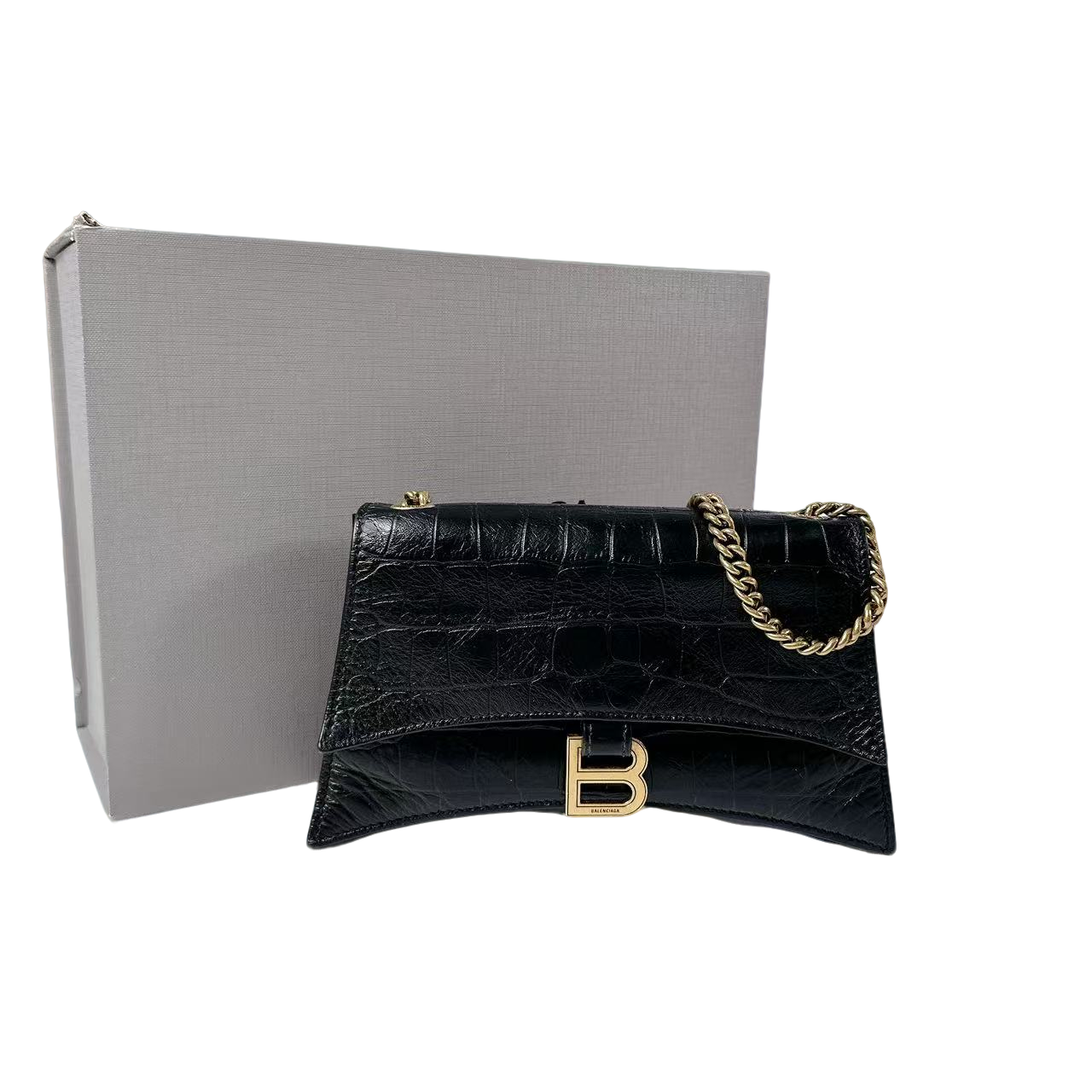 99新 Balenciaga/巴黎世家 安洁利严选沙漏包/YH011572