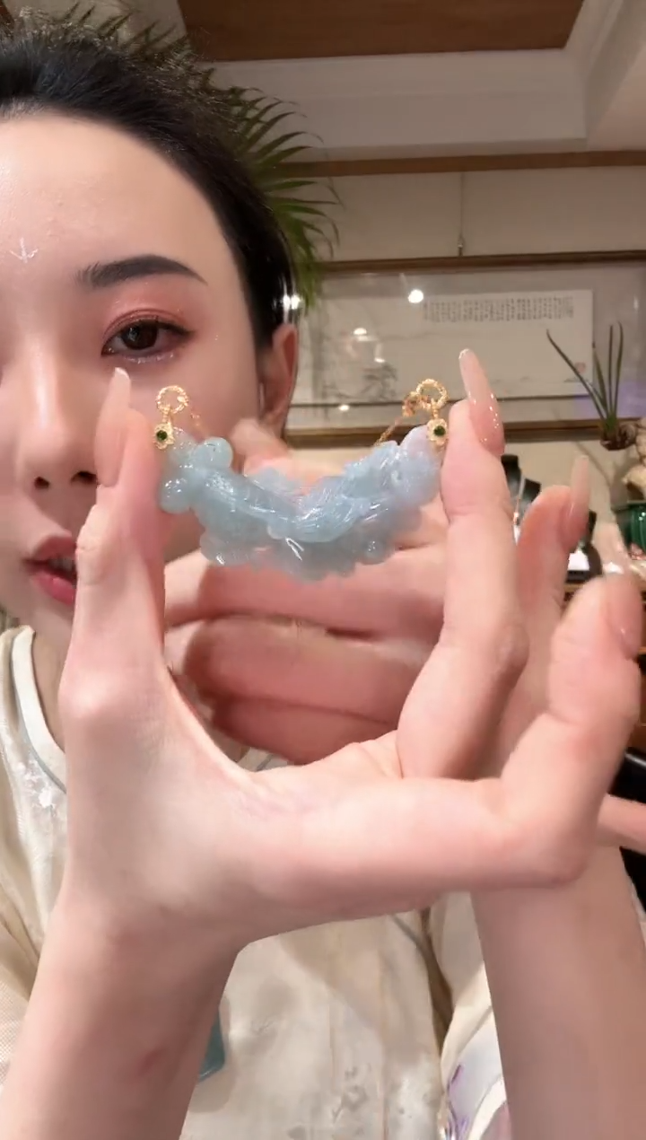 【闪购商品】翡翠颈饰未镶嵌国风