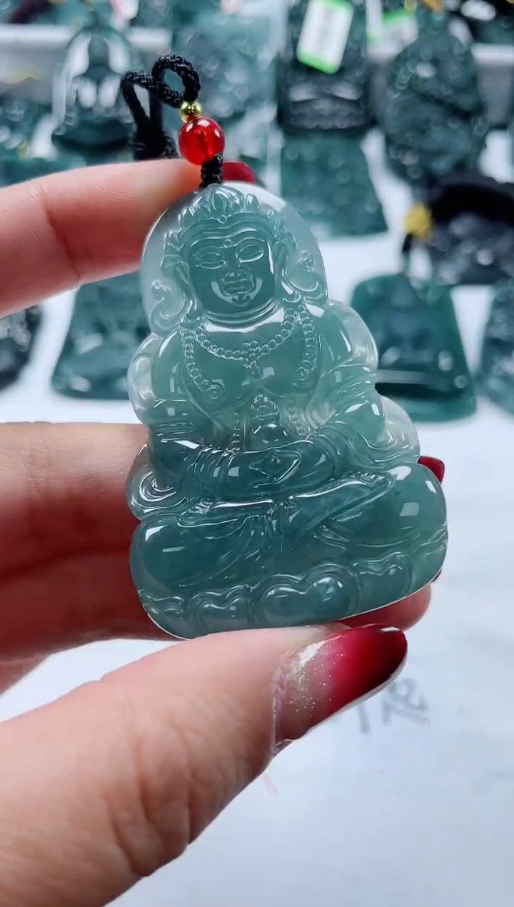 【闪购商品】翡翠颈饰未镶嵌多样性发货一件发货-度母