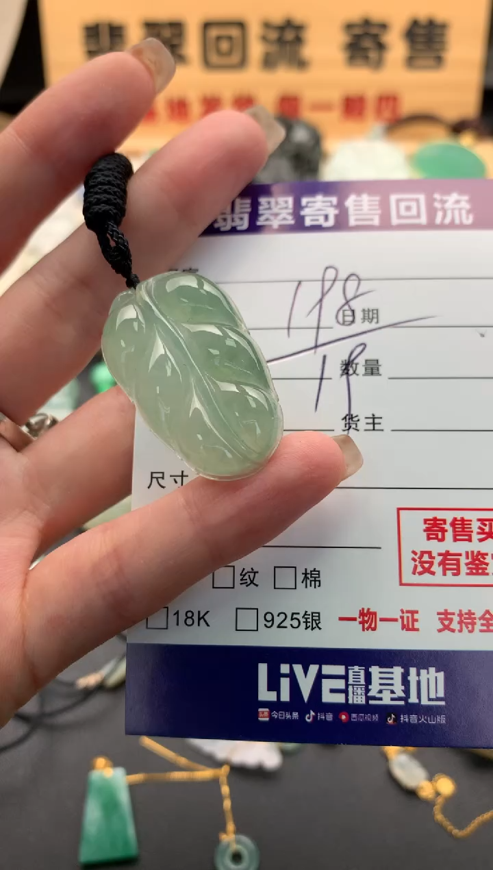 翡翠未镶嵌颈饰10129498