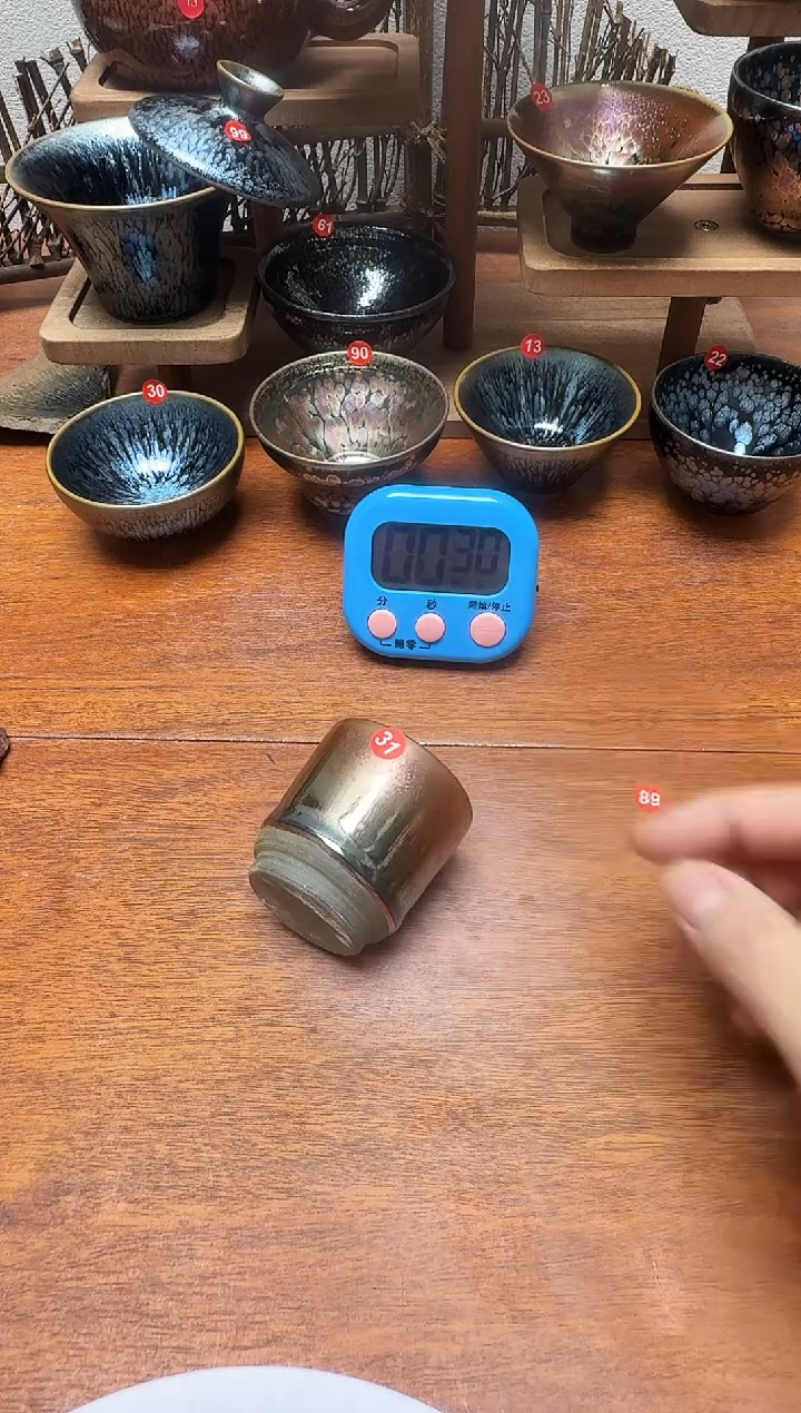 茶盏卓*31号建盏工匠茶器