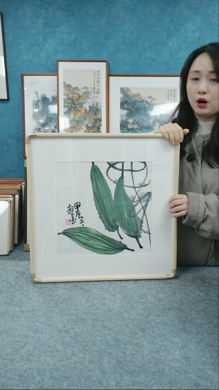 【闪购商品】国画50*50郑志超老师花鸟