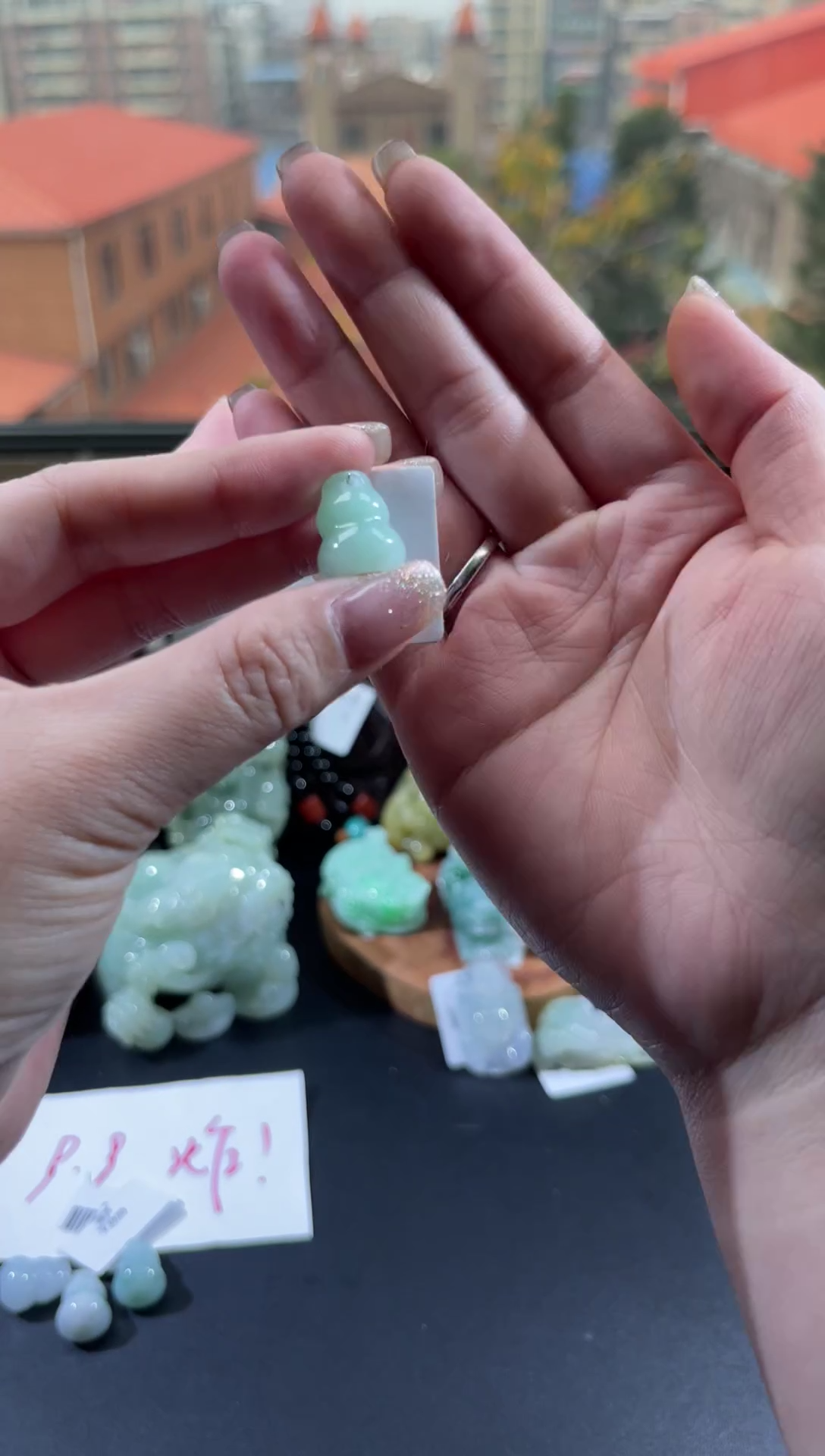 【闪购商品】翡翠颈饰未镶嵌葫芦00013