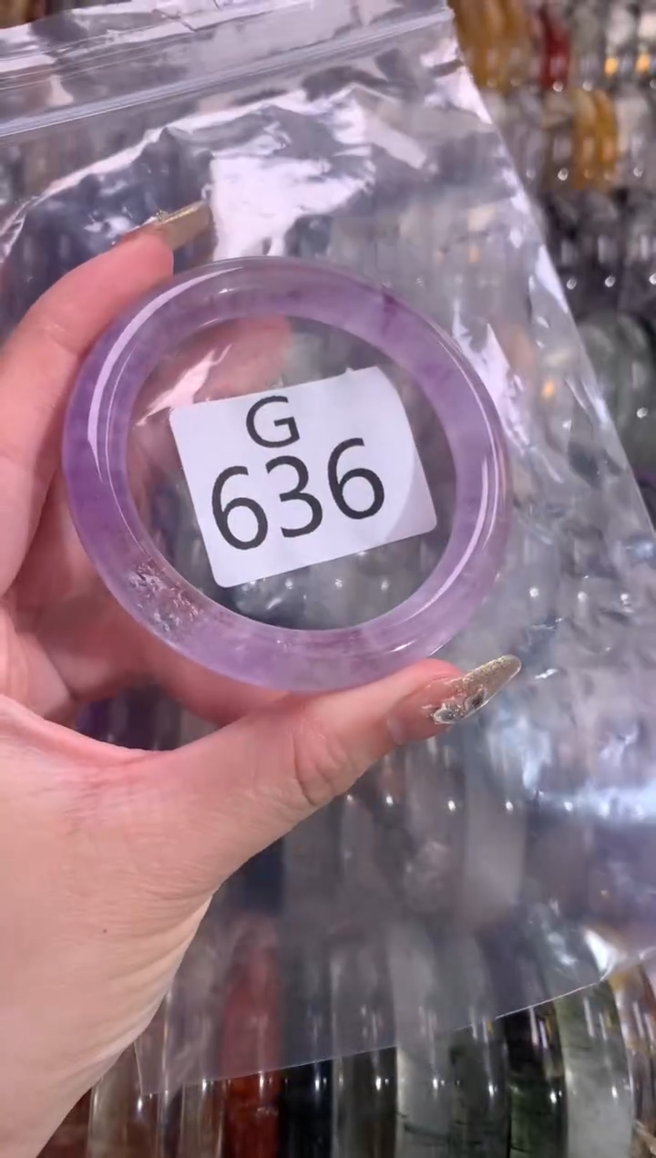 【闪购商品】水晶水晶手镯未镶嵌636-54