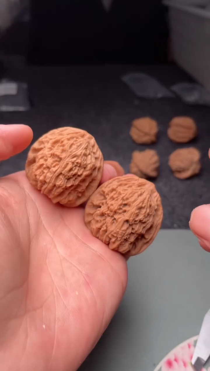 把件文玩核桃a392  南疆石 39尺