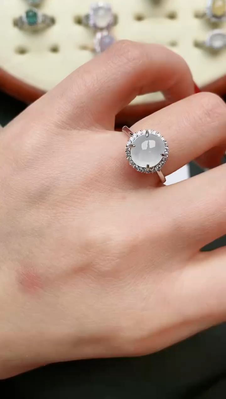 【闪购商品】翡翠戒指银S925镶嵌.....