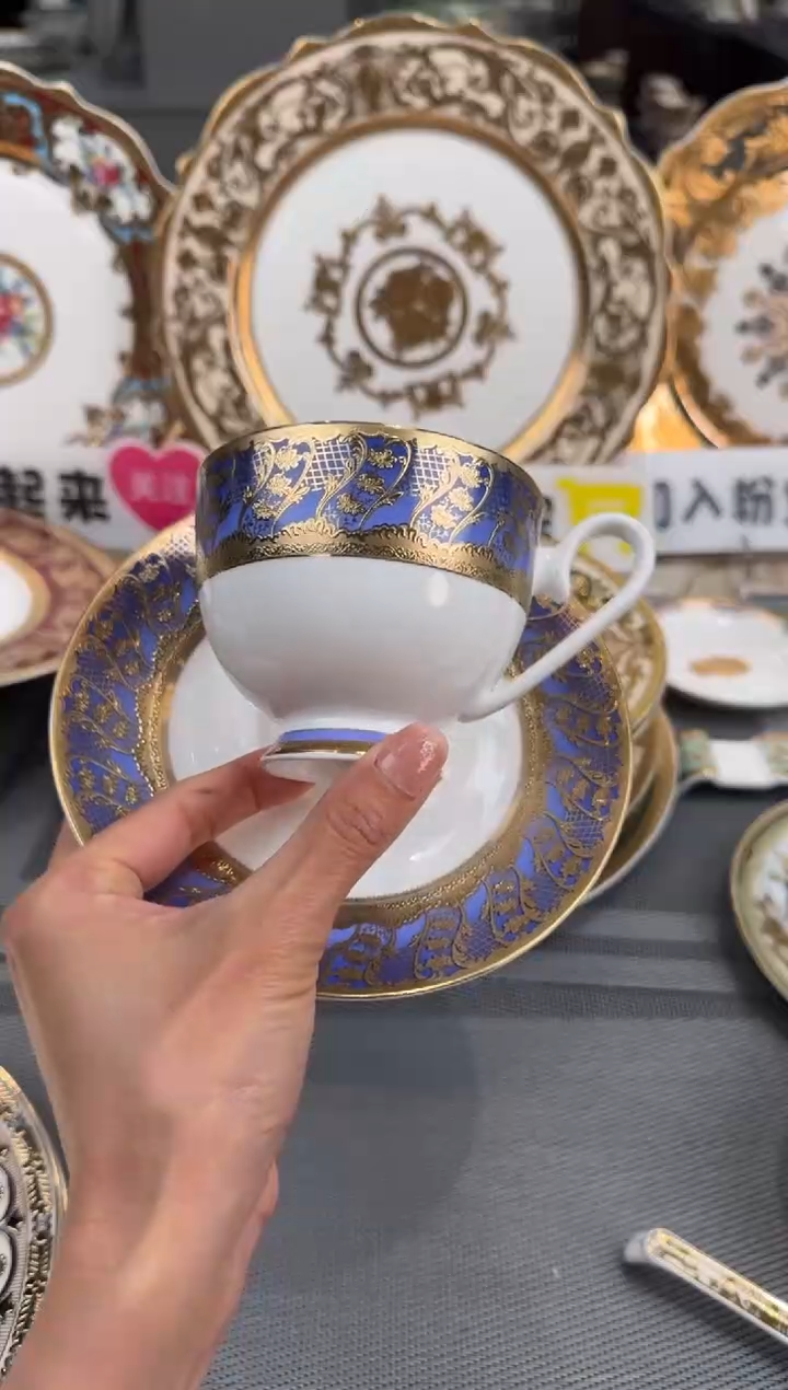 【闪购商品】瓷片两杯两碟福利款