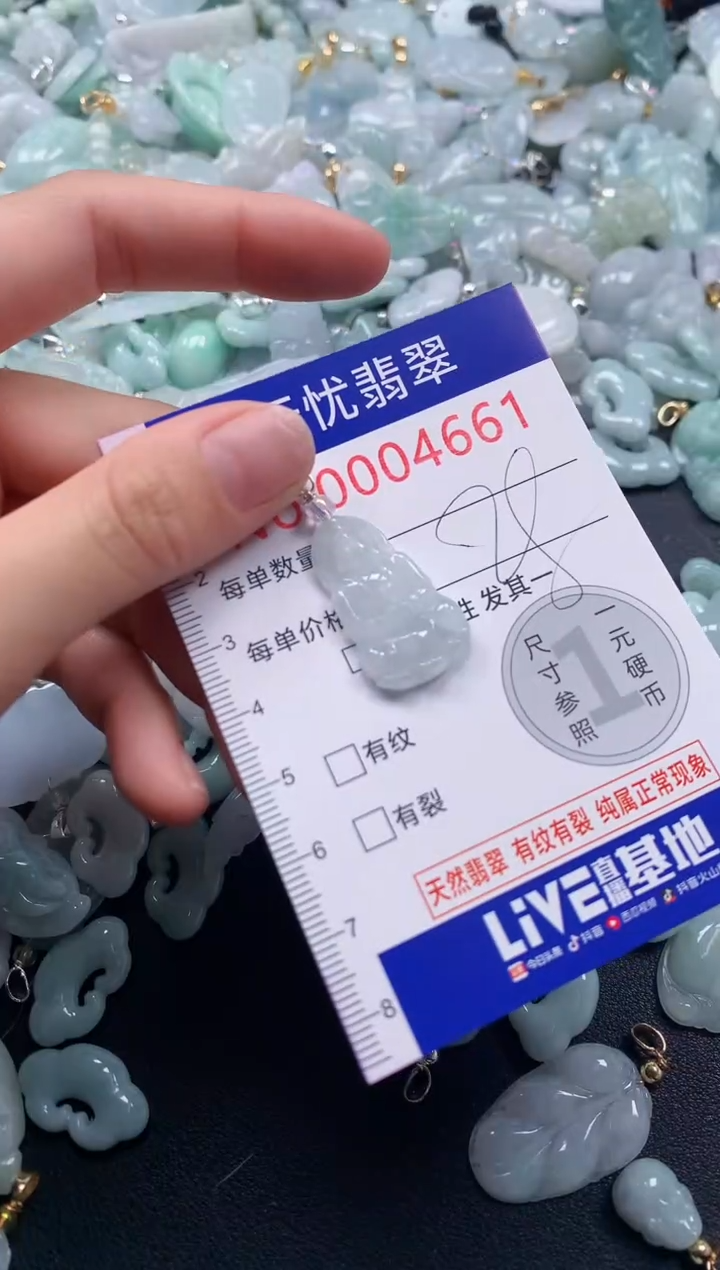 颈饰未镶嵌翡翠4661