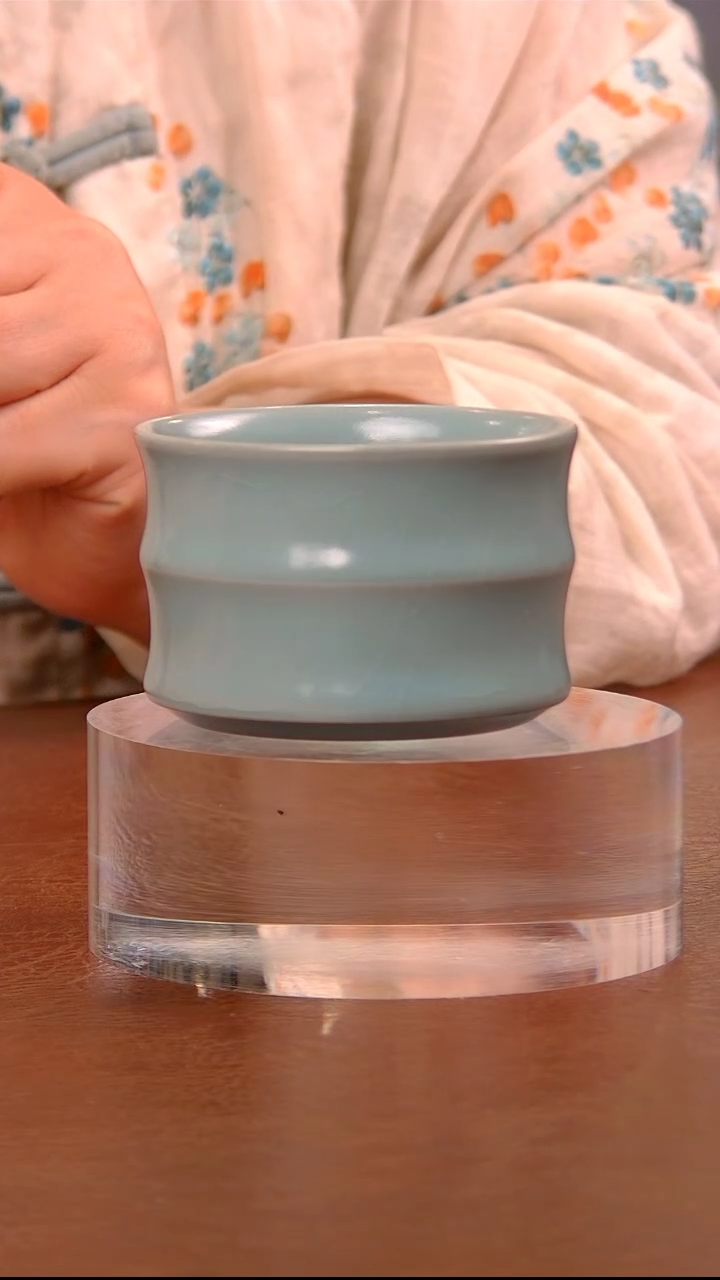 【闪购商品】瓷片056竹节杯............