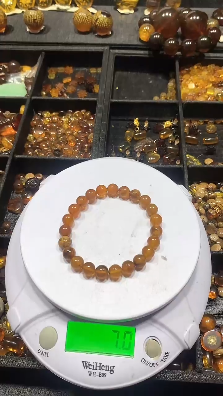 琥珀吊坠(不含链)未镶嵌天然缅甸琥珀蜜蜡手串