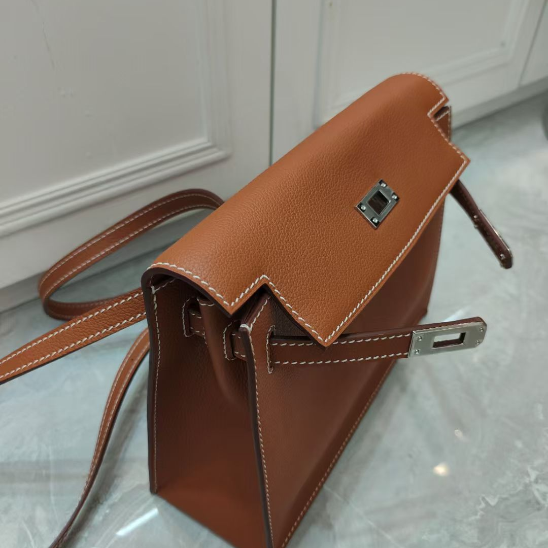 拉链植鞣斜挎包大号肩包极简风可爱风甜辣风旅游出行跳舞包