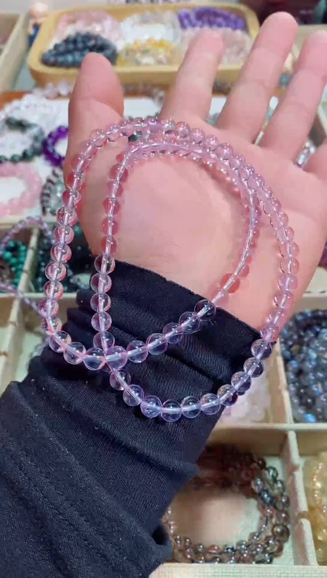 【闪购商品】紫晶手链未镶嵌玻利维亚紫水晶多圈 (多样性发其一）