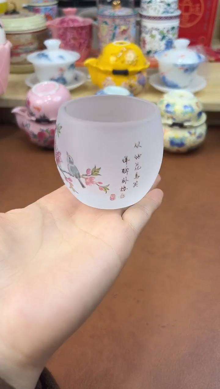 陶陶瓷茶具摆件旅行套组