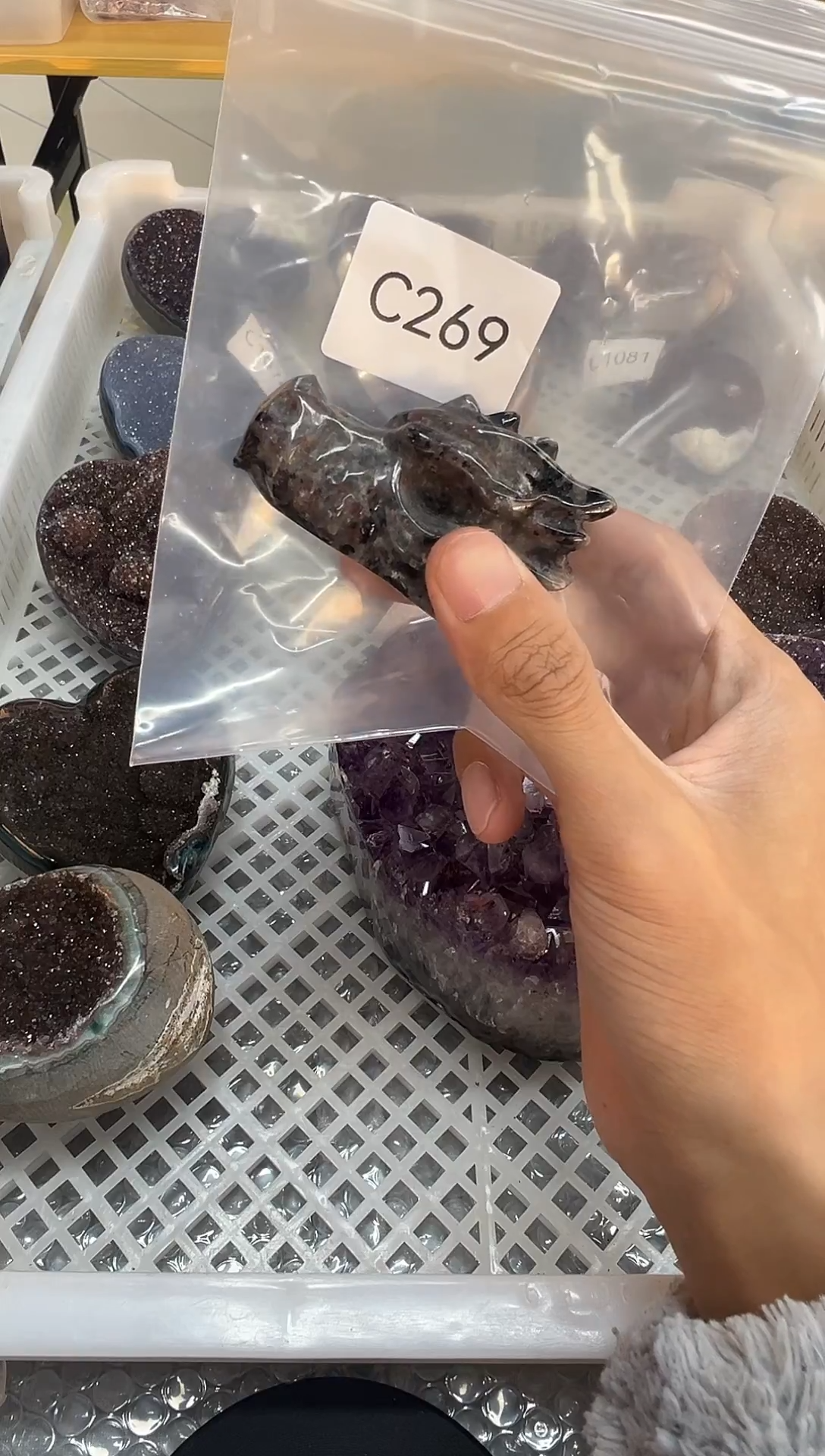 未镶嵌珠宝半成品水晶C269