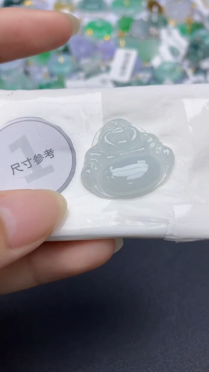 翡翠未镶嵌颈饰天然缅甸a货翡翠百元以上9元证书费自理