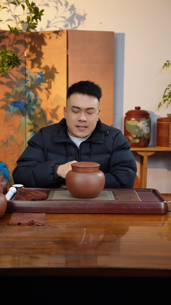 宜兴原矿紫砂茶叶罐