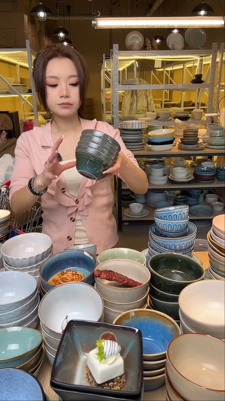 瓷99【瑕疵】外贸尾货窑变釉下彩