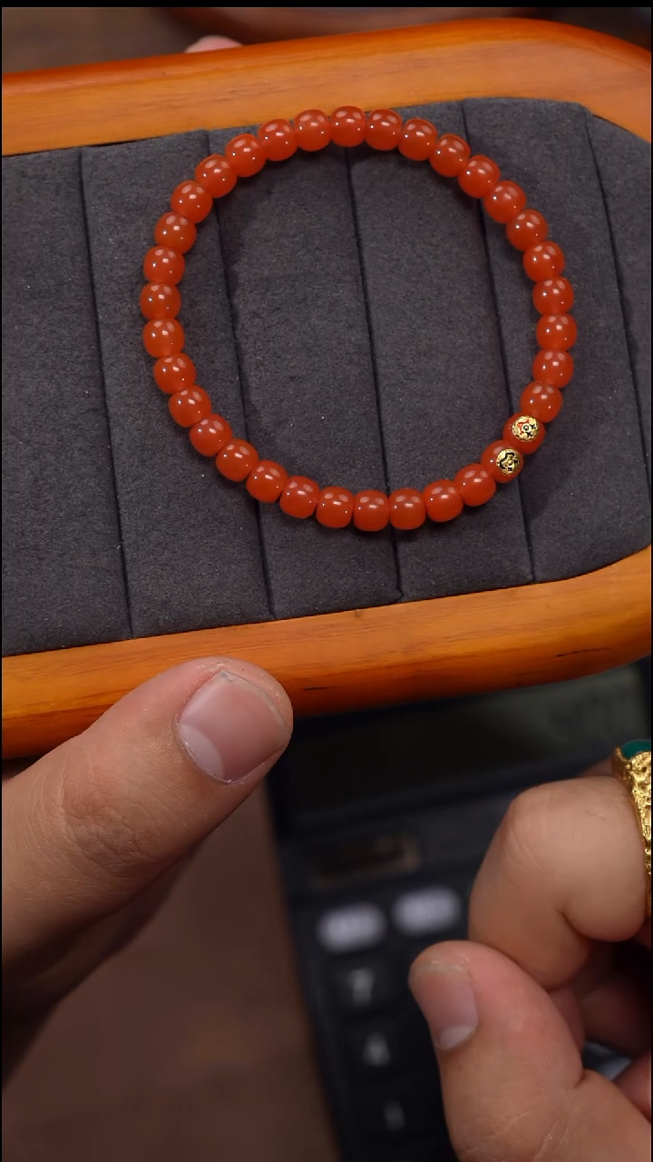 未镶嵌手串南红玛瑙南红手串