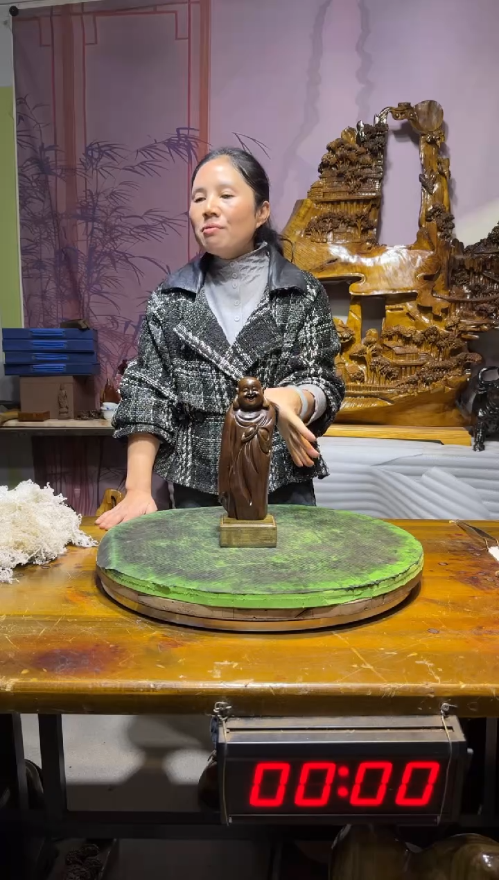 金丝楠风*金丝楠木雕刻摆件