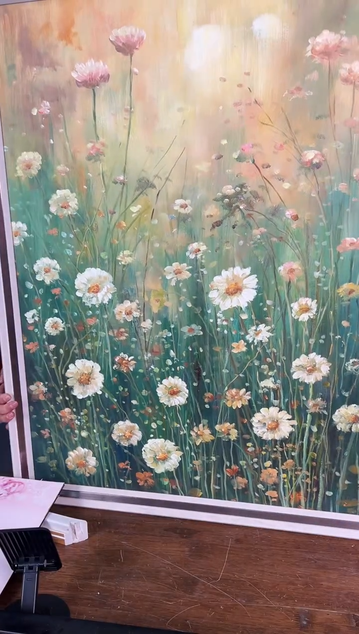 【闪购商品】油画37号 60*80 花卉-手绘油画