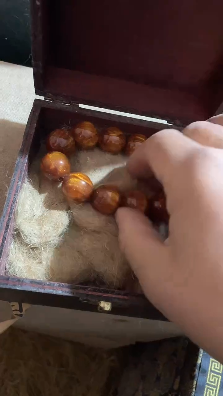 玉米福满专属链接 木手串  带包角盒