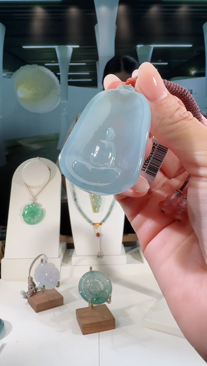 翡翠未镶嵌吊坠(不含链)悟道