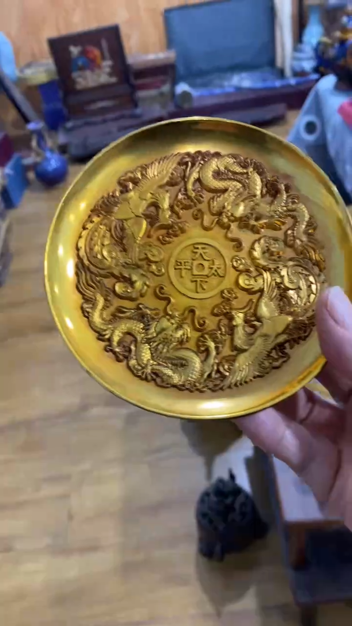 【闪购商品】1宫廷影视老旧工艺摆件