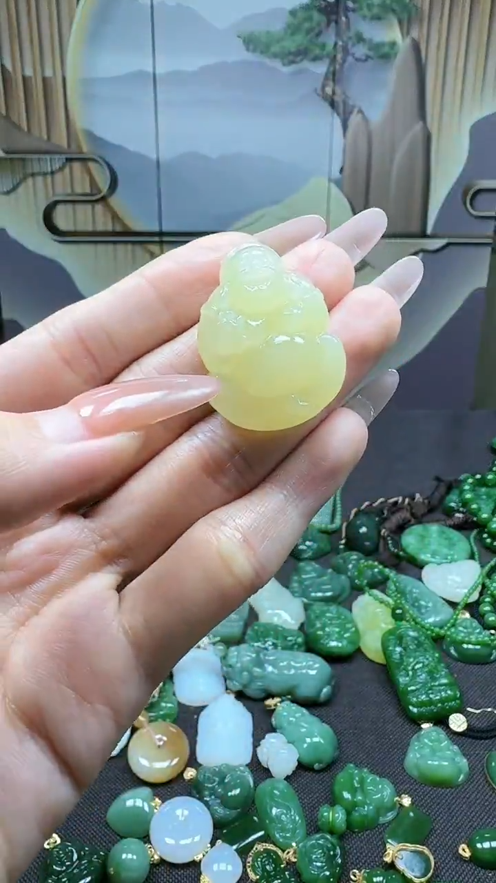 未镶嵌和田玉挂件1