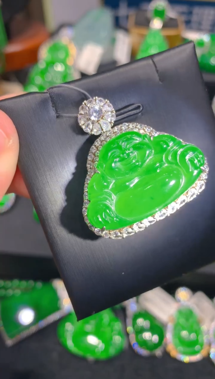 【闪购商品】翡翠颈饰银S925镶嵌57一季