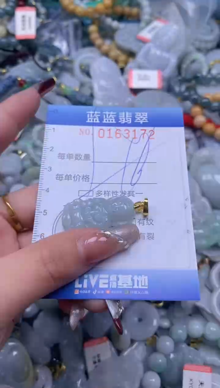 【闪购商品】翡翠颈饰未镶嵌闪购0163172多样性发其一