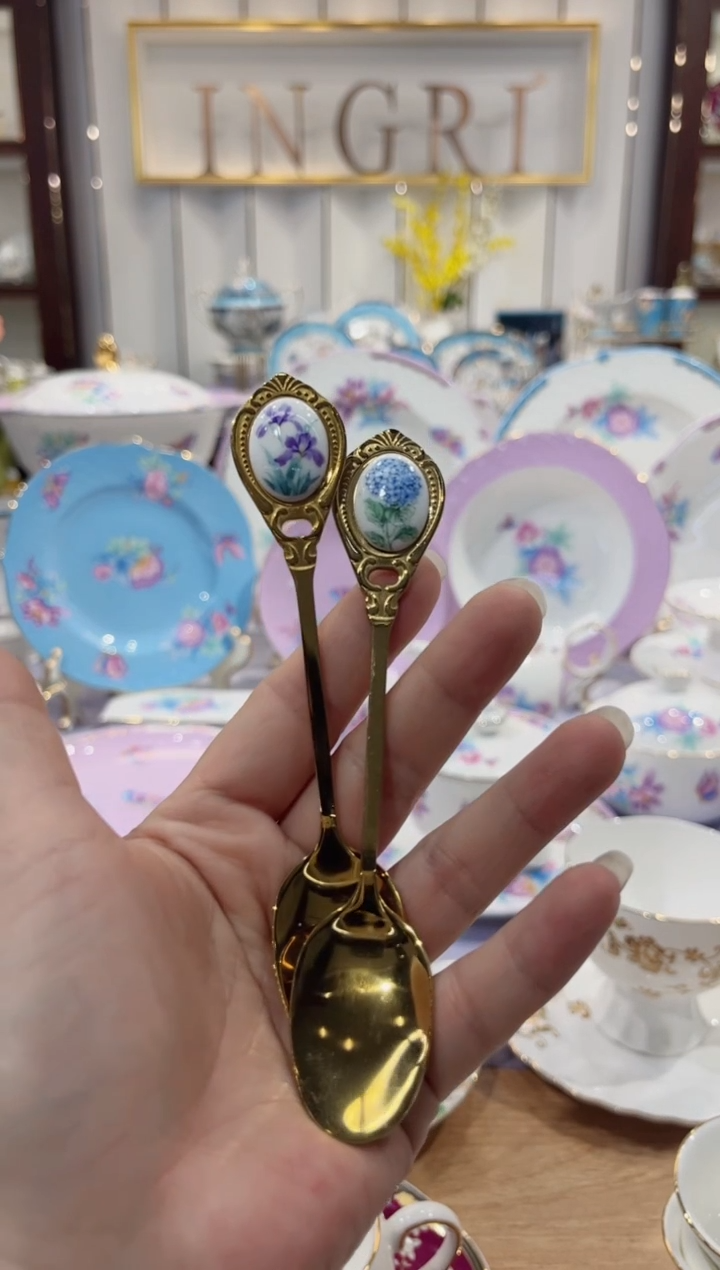 36%以上骨粉骨瓷勺子2只