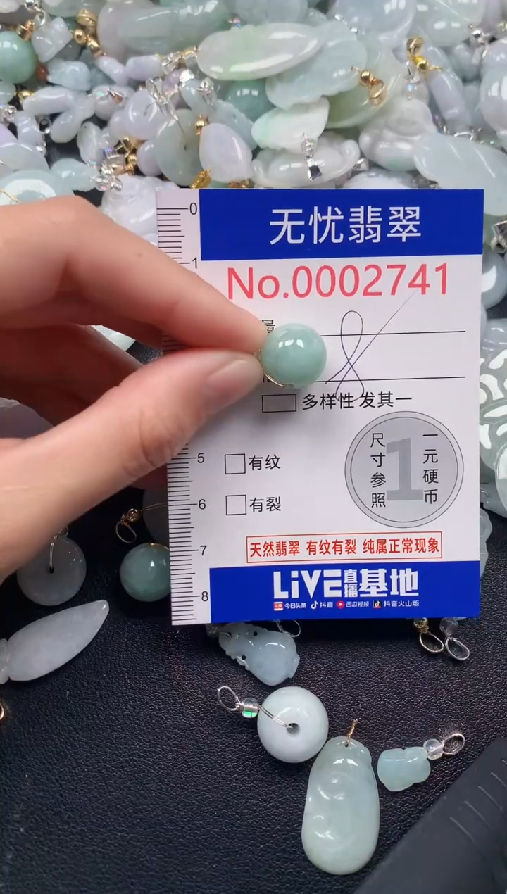 颈饰未镶嵌翡翠2741