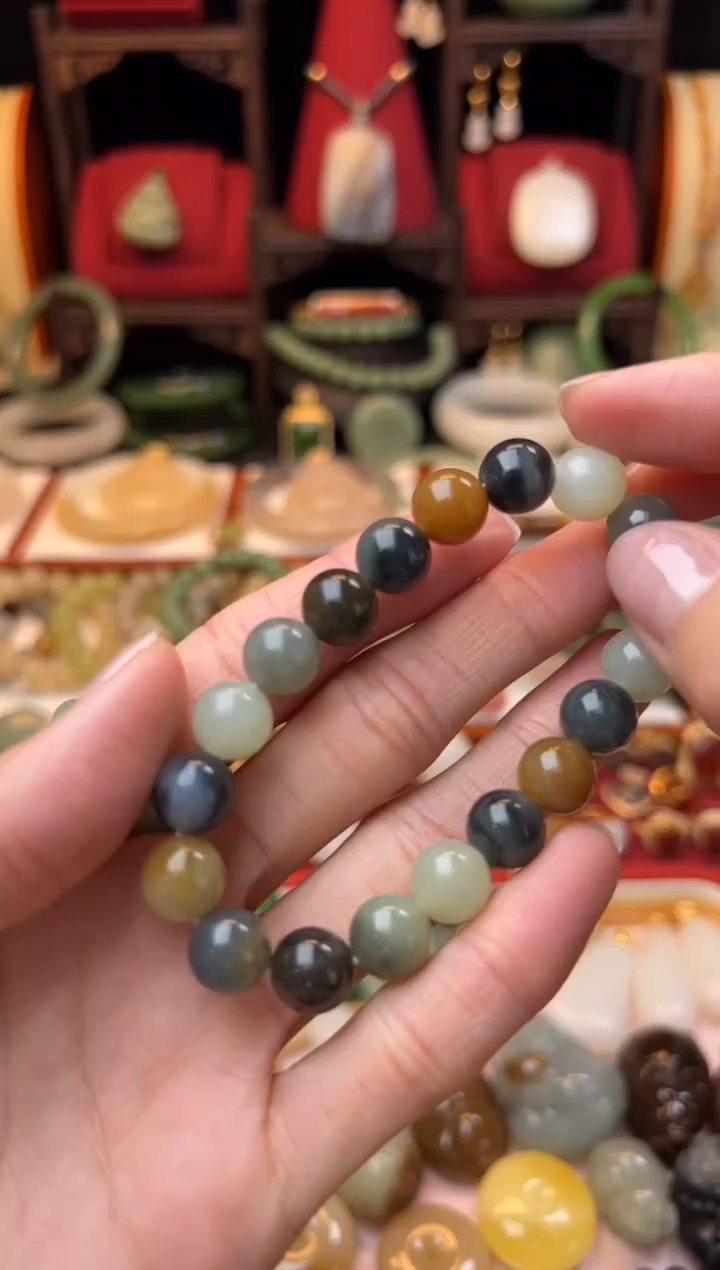 【闪购商品】和田玉手串未镶嵌放漏