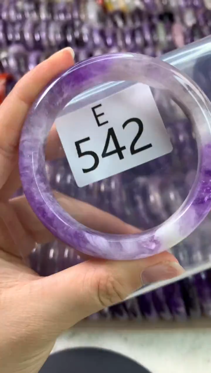 【闪购商品】水晶水晶手镯E未镶嵌542-56