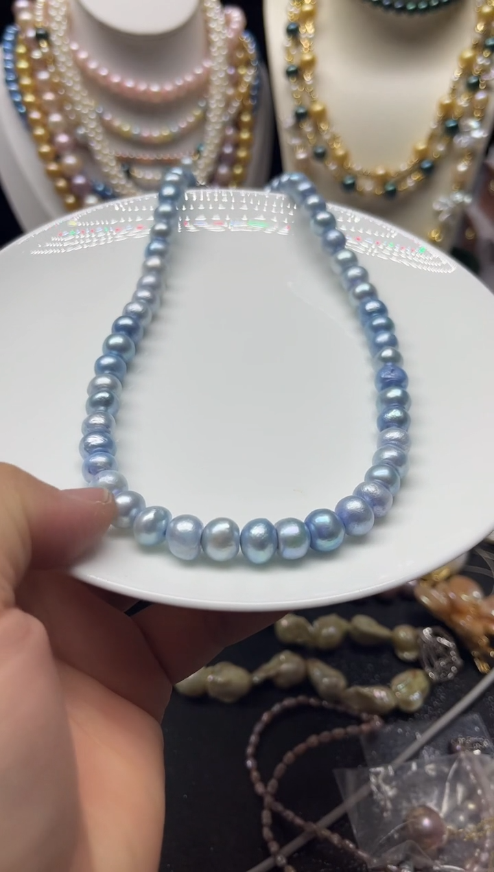 淡水珍珠未镶嵌颈饰多人