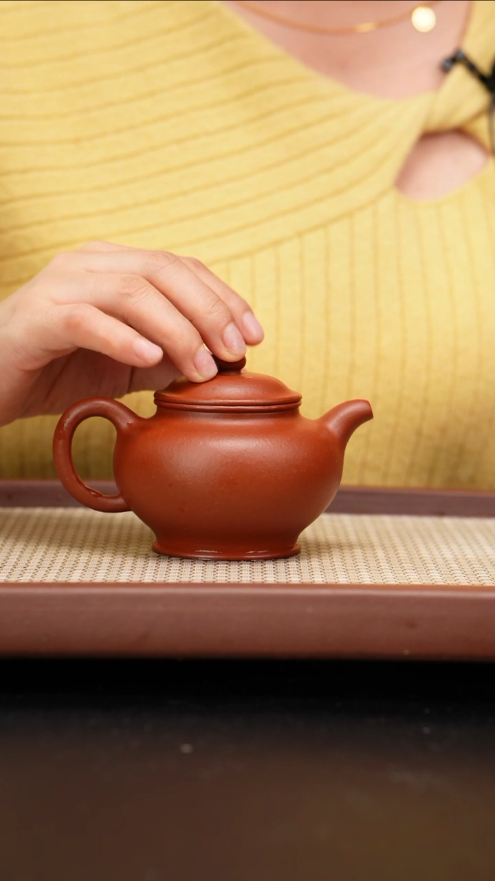 【闪购商品】紫砂茶壶全手工小煤窑朱泥掇只