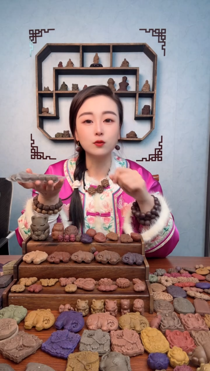 【闪购商品】泥塑八月金桂15颗手串