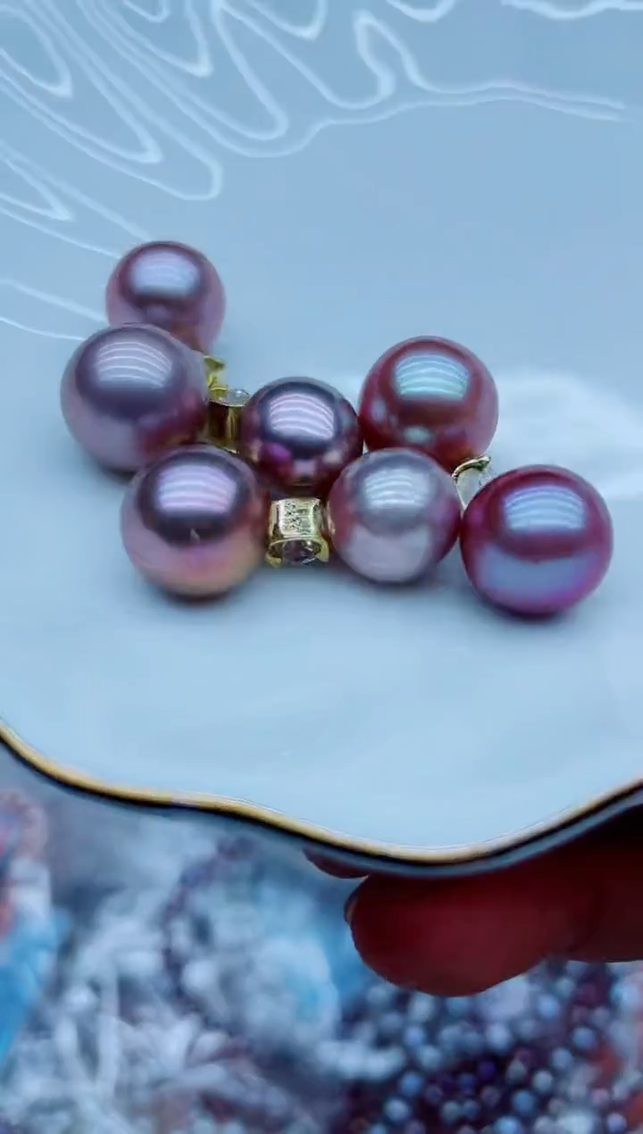 淡水珍珠银S925镶嵌吊坠(不含链)吊坠多其性发其一