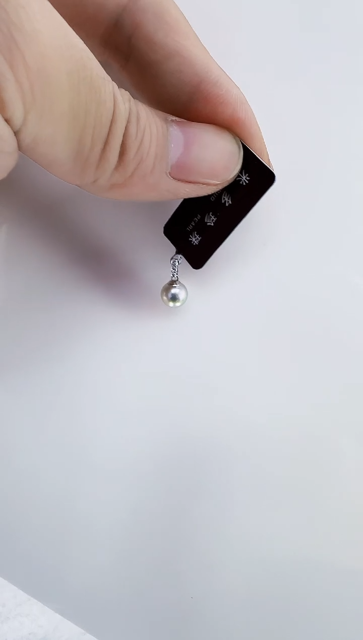 18K金镶嵌海水珍珠DA珍珠吊坠7  a222