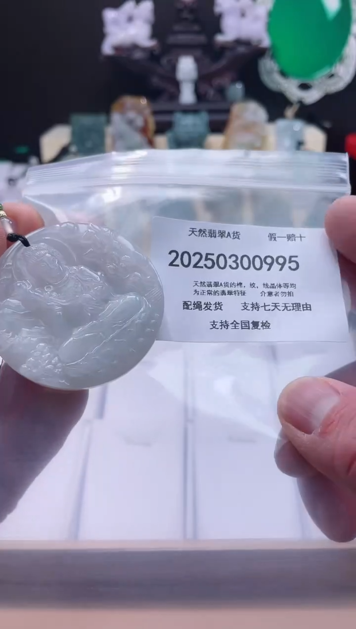 【闪购商品】翡翠颈饰未镶嵌闪购商品8号店20025003004