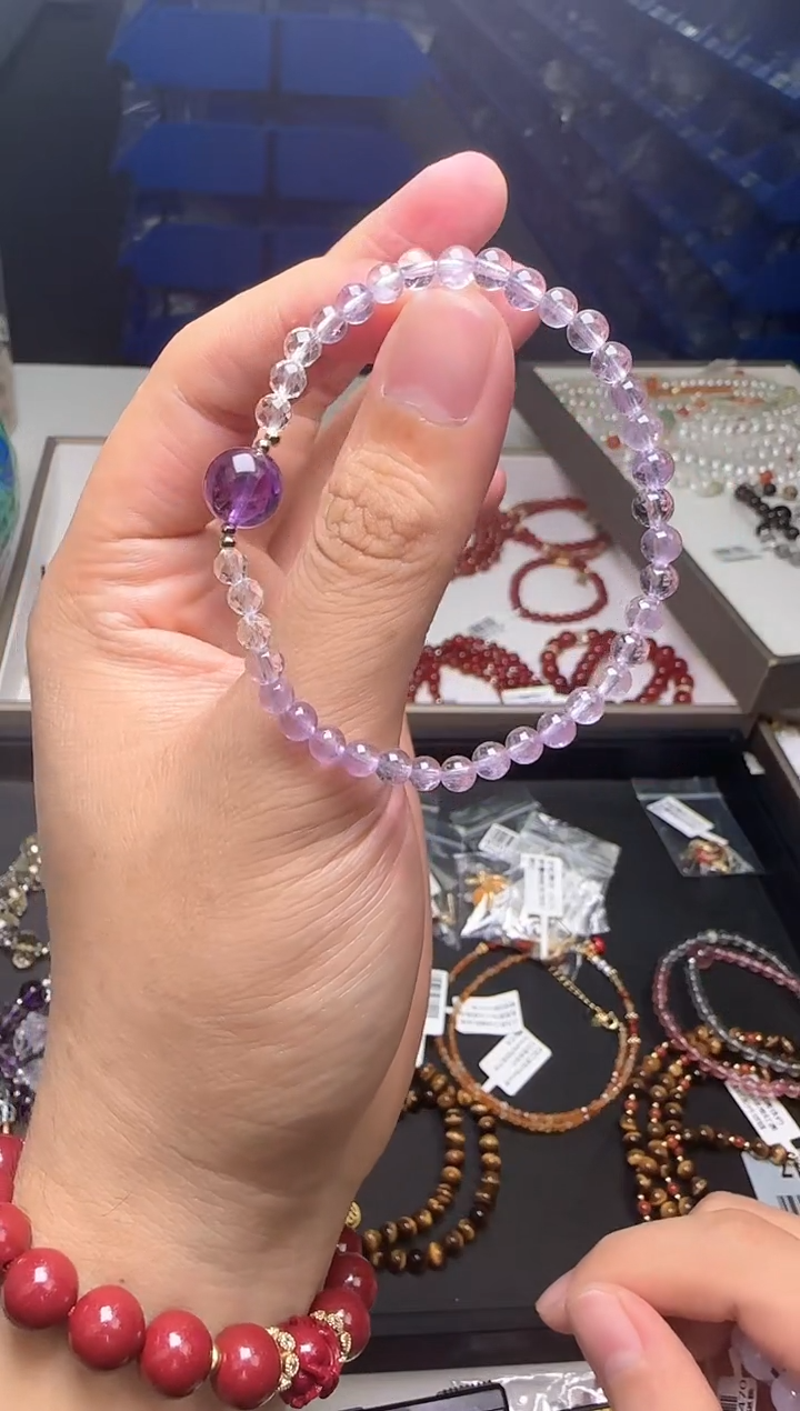 【闪购商品】水晶手串未镶嵌水晶手串