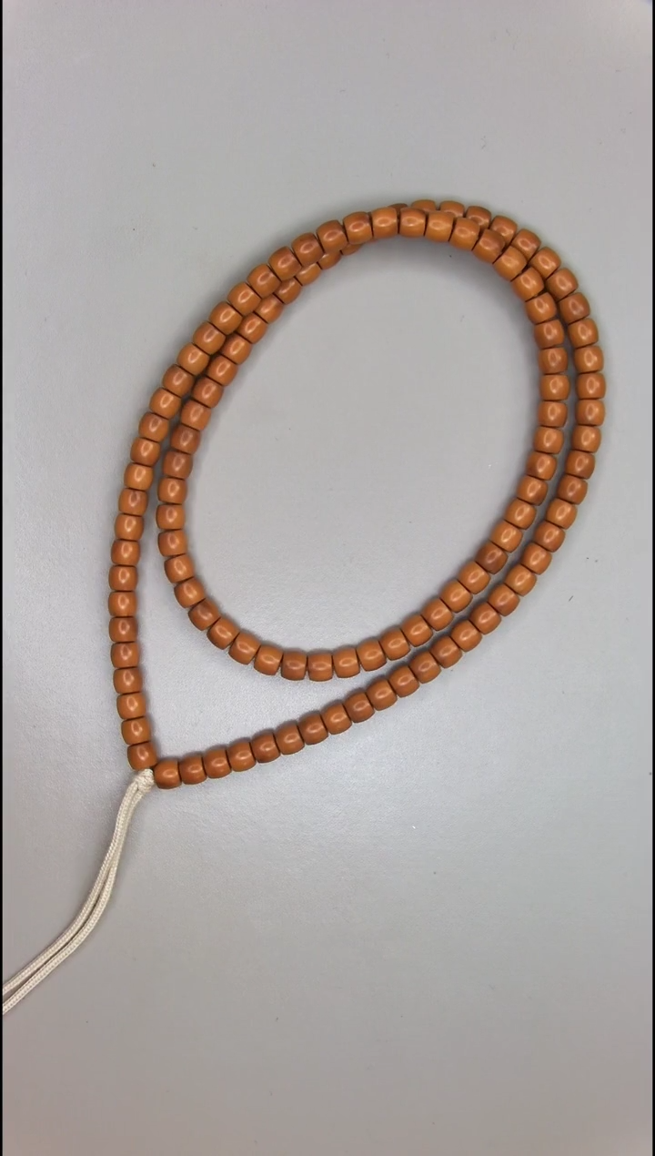 【闪购商品】橄榄核吊坠核尖直切108颗6.9mm左右一条