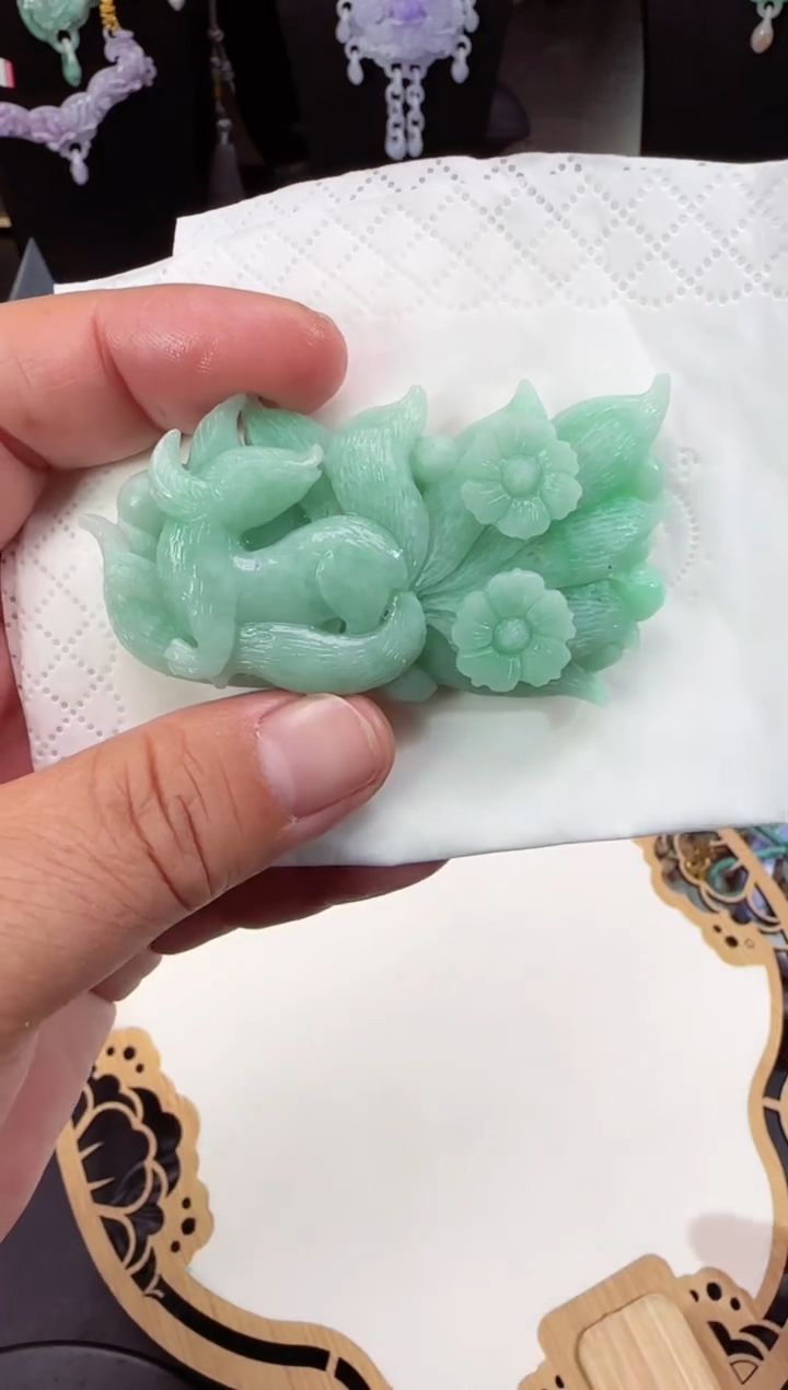 【闪购商品】定制翡翠未镶嵌牌子