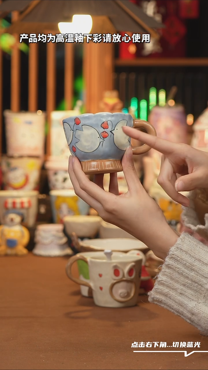 【闪购商品】摆件A1044文创纯手工手绘